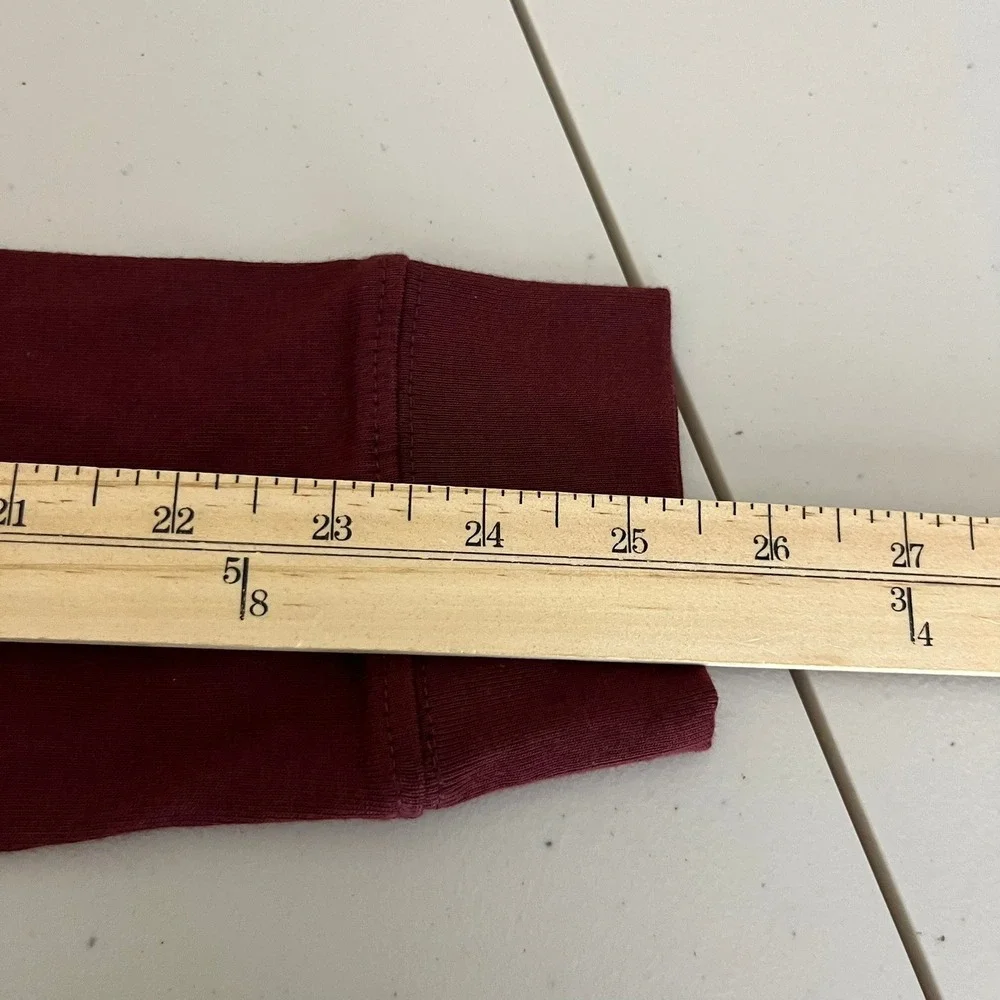 Nike Kids Department of Motion Long Sleeve T-Shirt Burgundy Size L New NWT